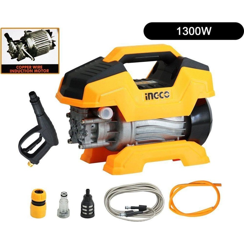 Ingco HPWR13018P High Pressure Washer 1300W