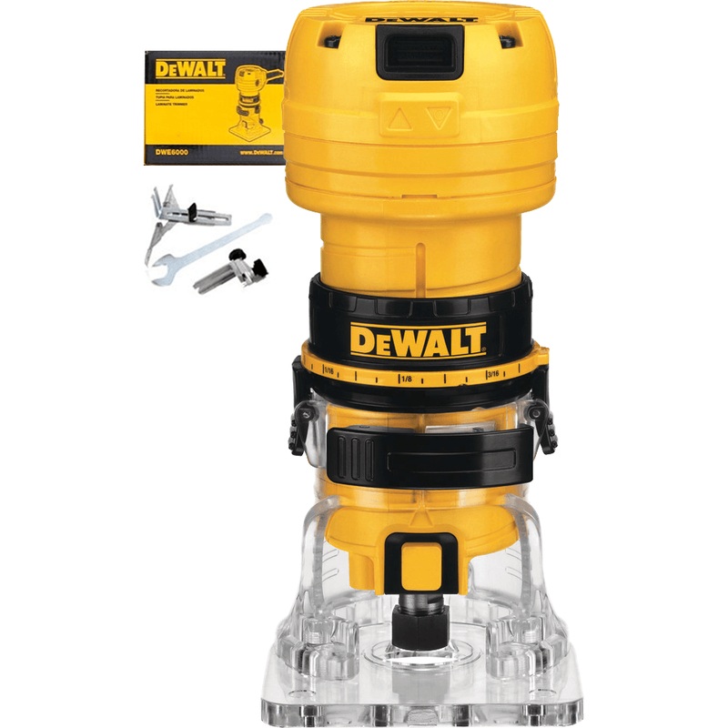 Dewalt DWE6000 Palm Router / Laminate Trimmer 1/4" 390W