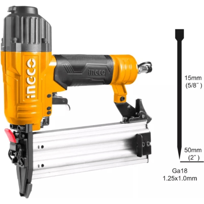 Ingco ABN15501 Pneumatic Air Brad Nailer F50