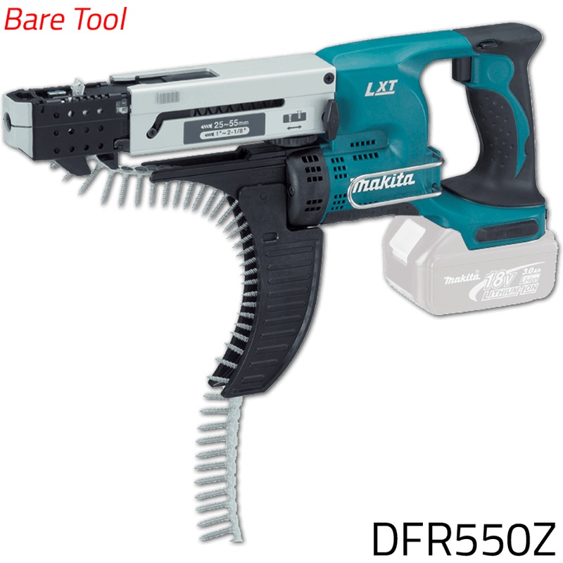 Makita DFR550Z 18V Cordless Auto Feed Screwdriver [Bare] (LXT)