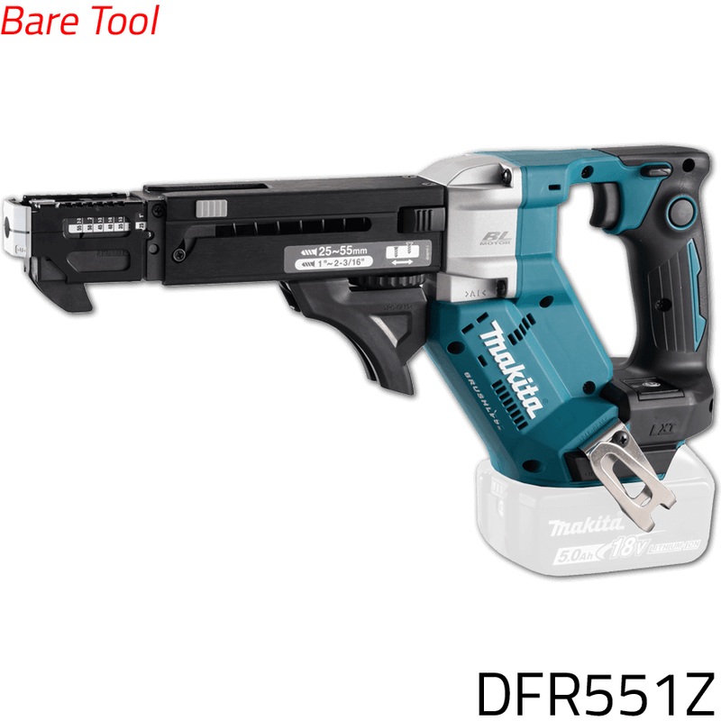 Makita DFR551Z 18V Cordless Auto Feed Screwdriver [Bare] (LXT)