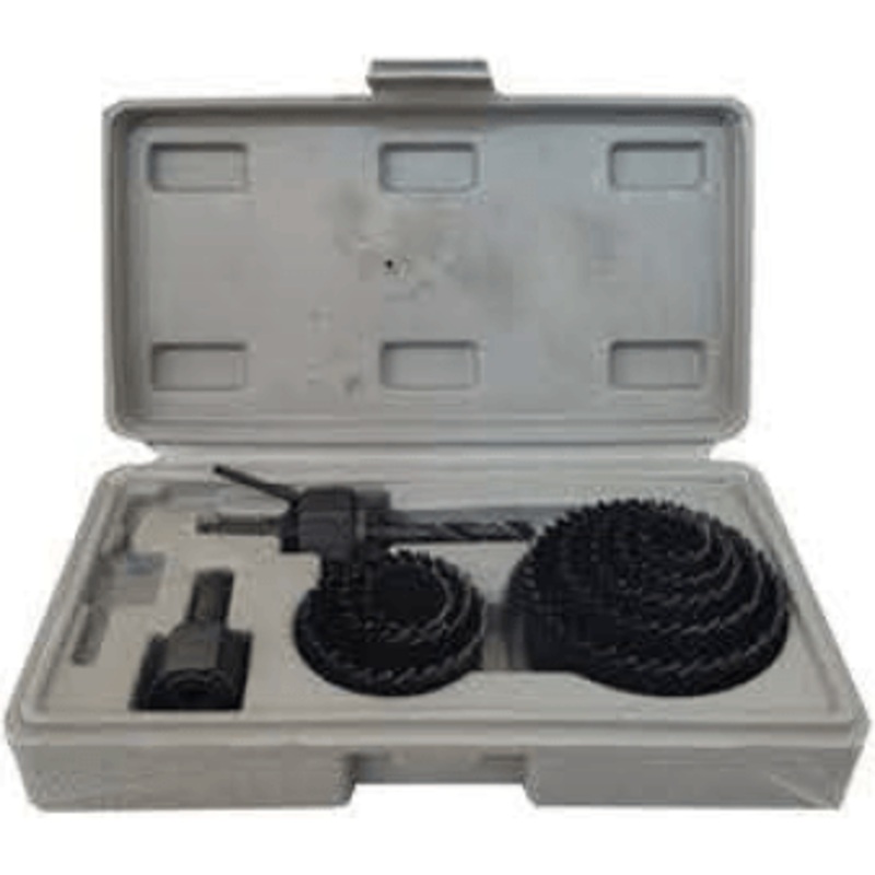 Megatools MHS11 11pcs Hole saw Bit Set