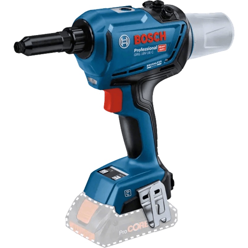 Bosch GRG 18V-16 C Cordless Brushless Rivet Gun / Riveter 18V [Bare]