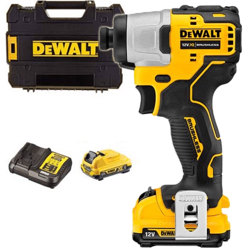 Dewalt DCF801D2 12V Cordless Impact Driver (XR Brushless) [Kit]