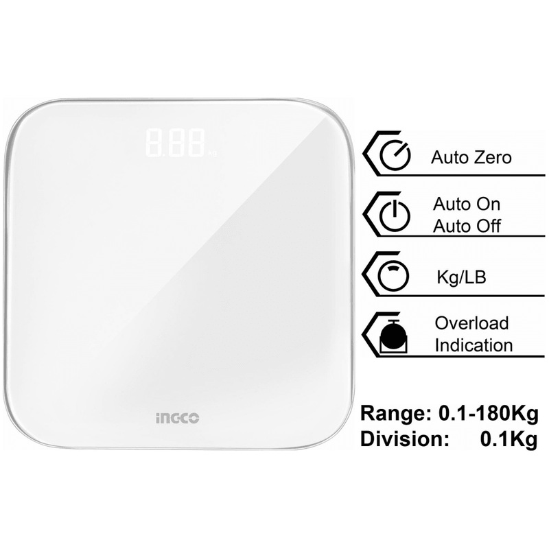 Ingco HESA41802 Body Weighing Scale 180kg