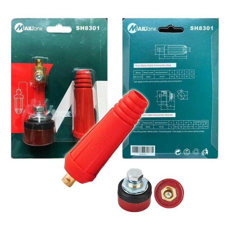 Mailtank SH8301 Euro Welding Cable Socket Connector Plug