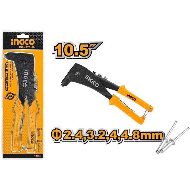 Ingco HR105 Hand Riveter 4-Nose