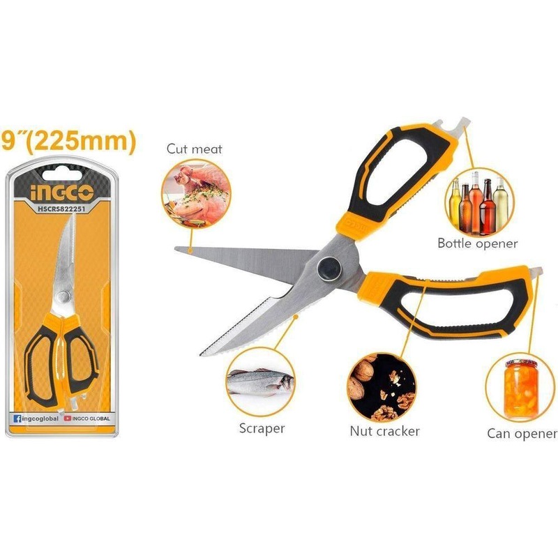 Ingco HSCRS822251 Kitchen Scissors 225mm (9")