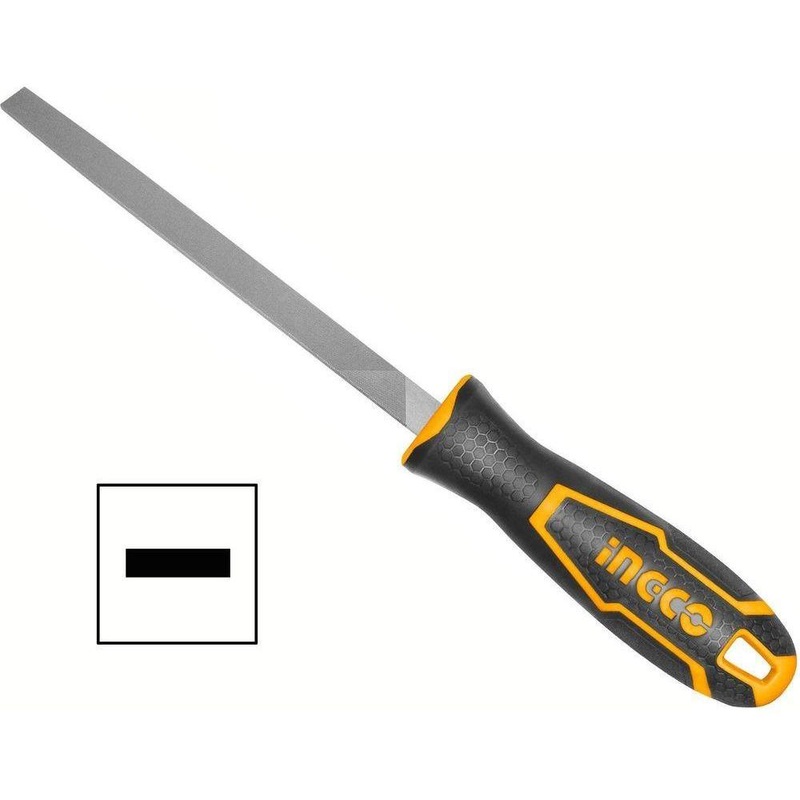 Ingco HSFF088 Flat Steel File With Handle