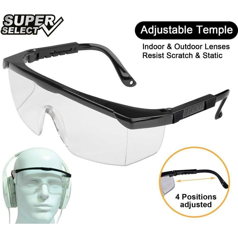 Ingco HSG142 Safety Shades / Goggles (SS)