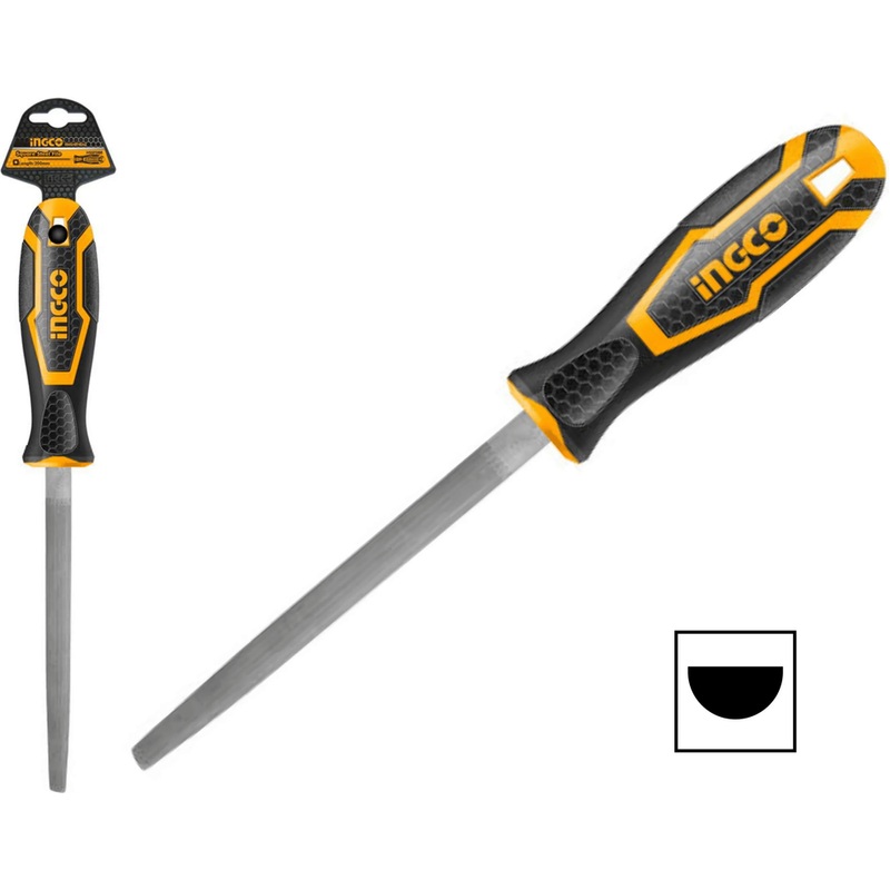 Ingco HSHF088 Half Round Steel File