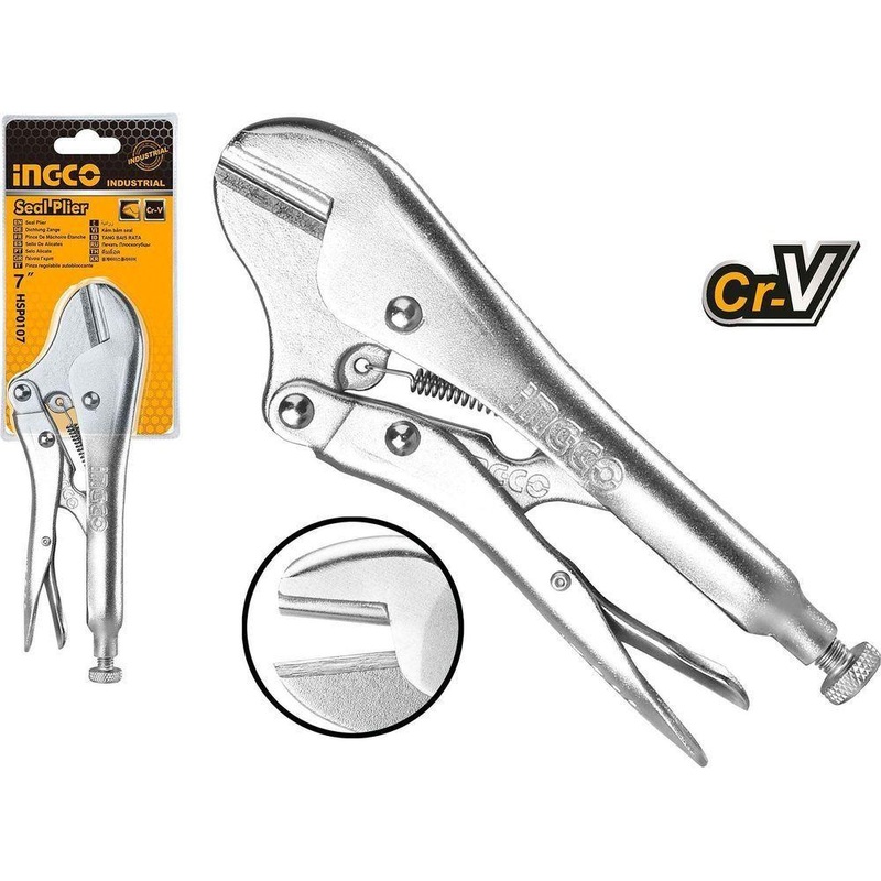 Ingco HSP0107 Vise Grip Seal Pliers 7"