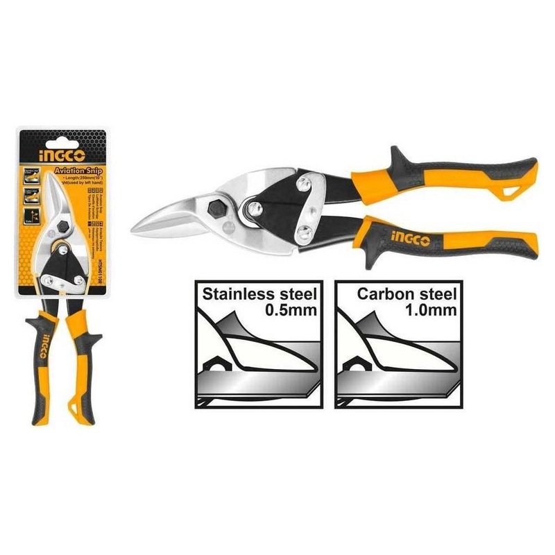 Ingco HTSN0110L Aviation Snip Left 10"