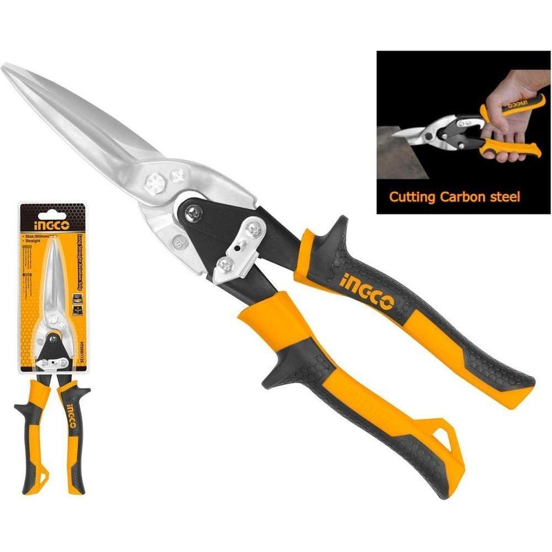 Ingco HTSN0112S Long Straight Aviation Snip 12"