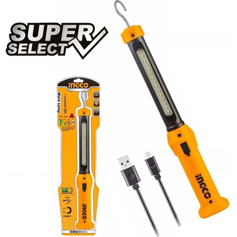 Ingco HWLI35261 Work Lamp Light (SS) 300 lumens