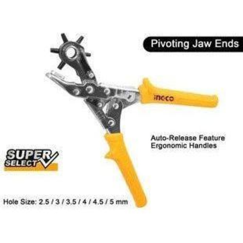 Ingco HLHP028 Leather Hole Punch / Puncher (SS)