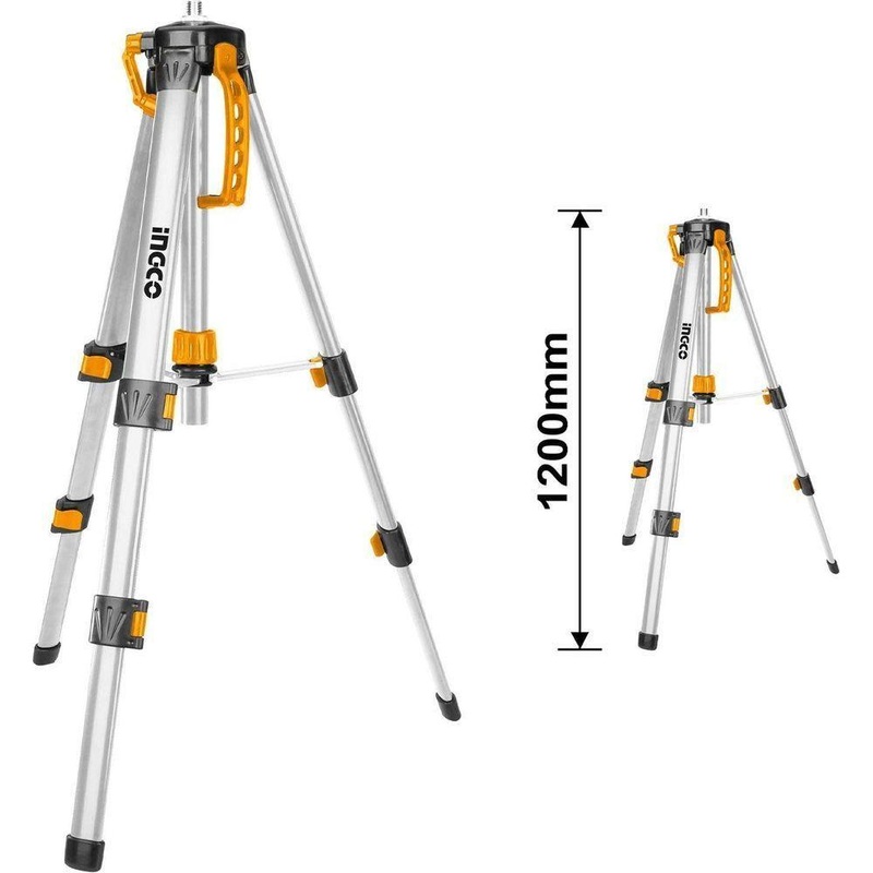 Ingco HLLT01152 Building Tripod 1/4" & 5/8" Thread