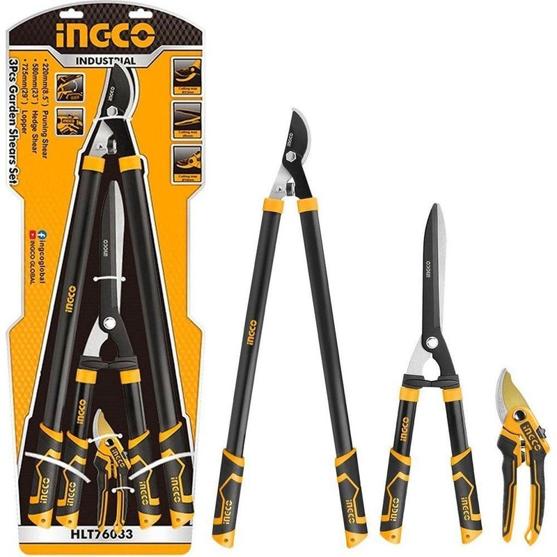 Ingco HLT76033 3pcs Garden Shears Set