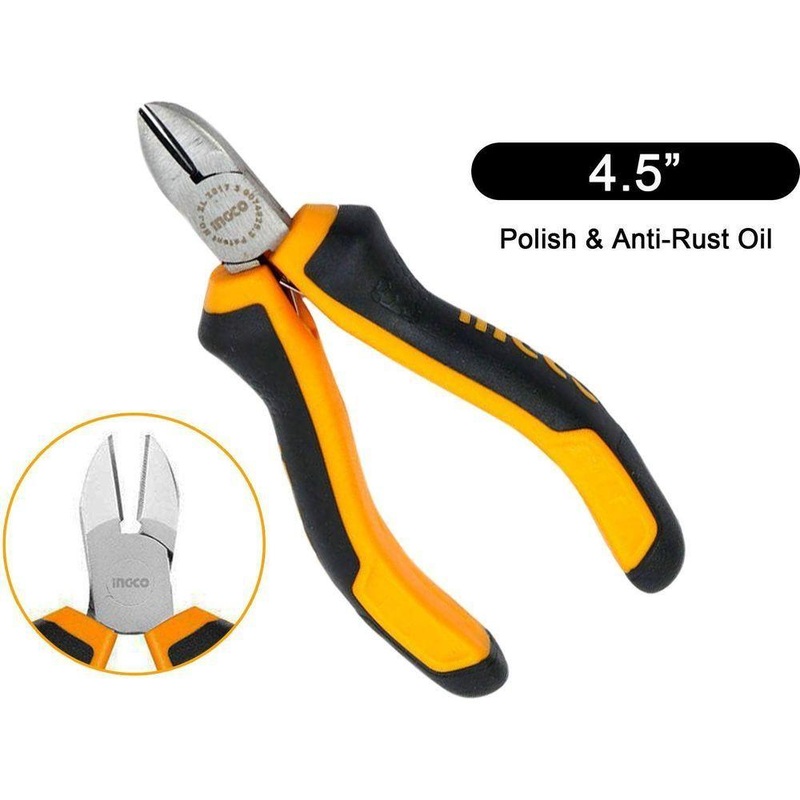 Ingco HMDCP08115 Mini Diagonal Cutting Pliers 4.5"