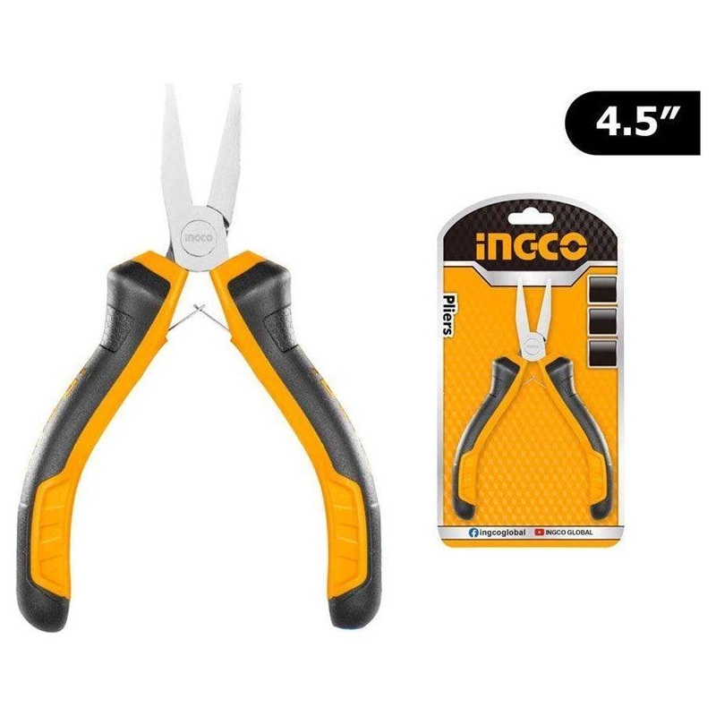 Ingco HMFNP08115 Mini Flat Nose Pliers 4.5"
