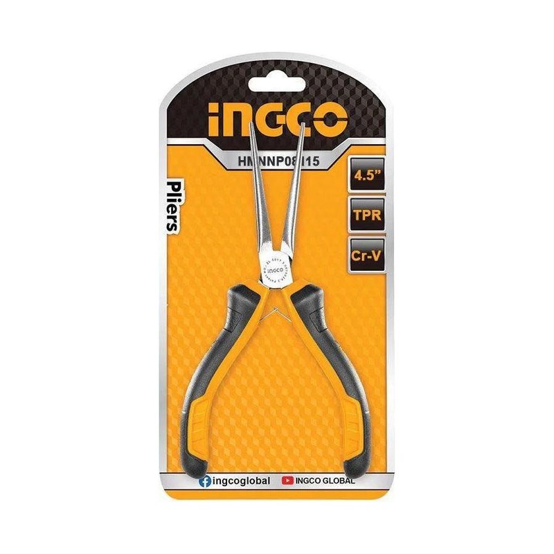 Ingco HMNNP08115 Mini Needle Nose Pliers 4.5"