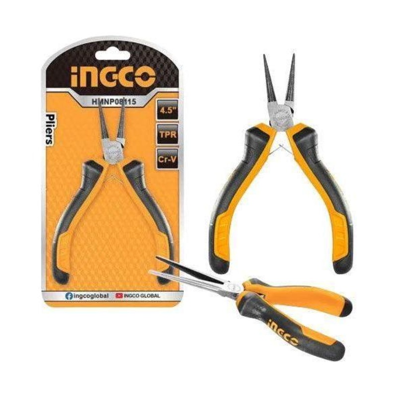 Ingco HMNP08115 Mini Round Nose Pliers 4.5"