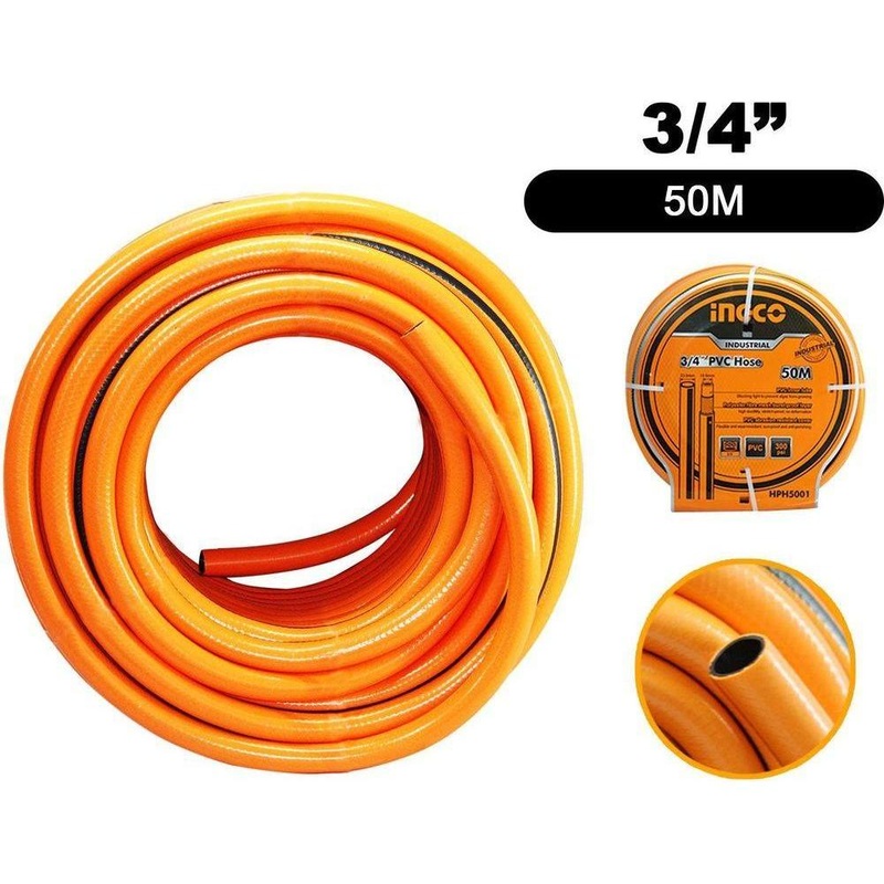 Ingco HPH5001 PVC Garden Hose 3/4" x 50m