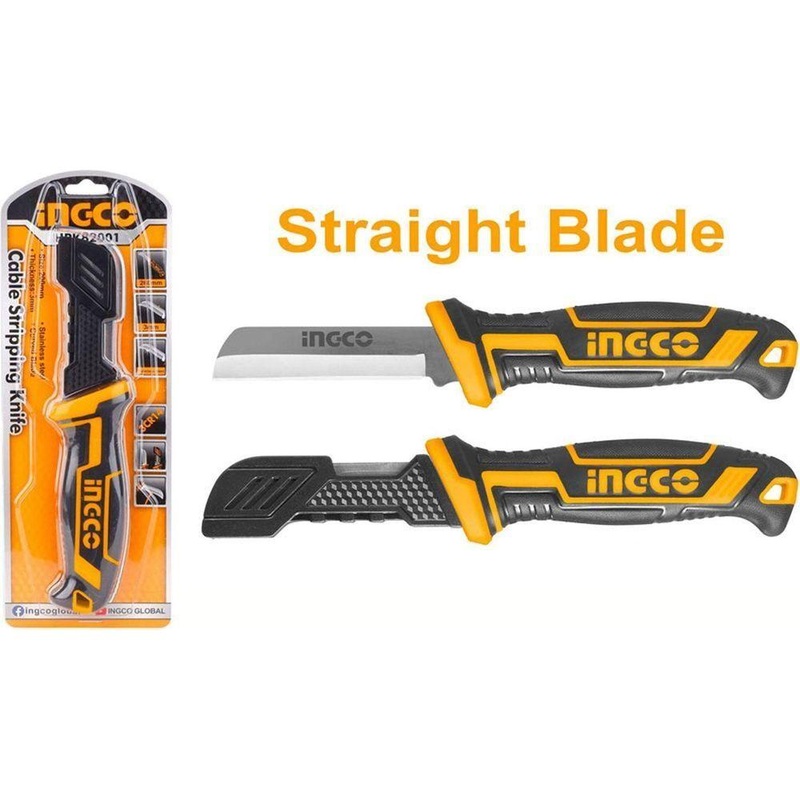 Ingco HPK82101 Cable Stripping Cutter Knife 210mm