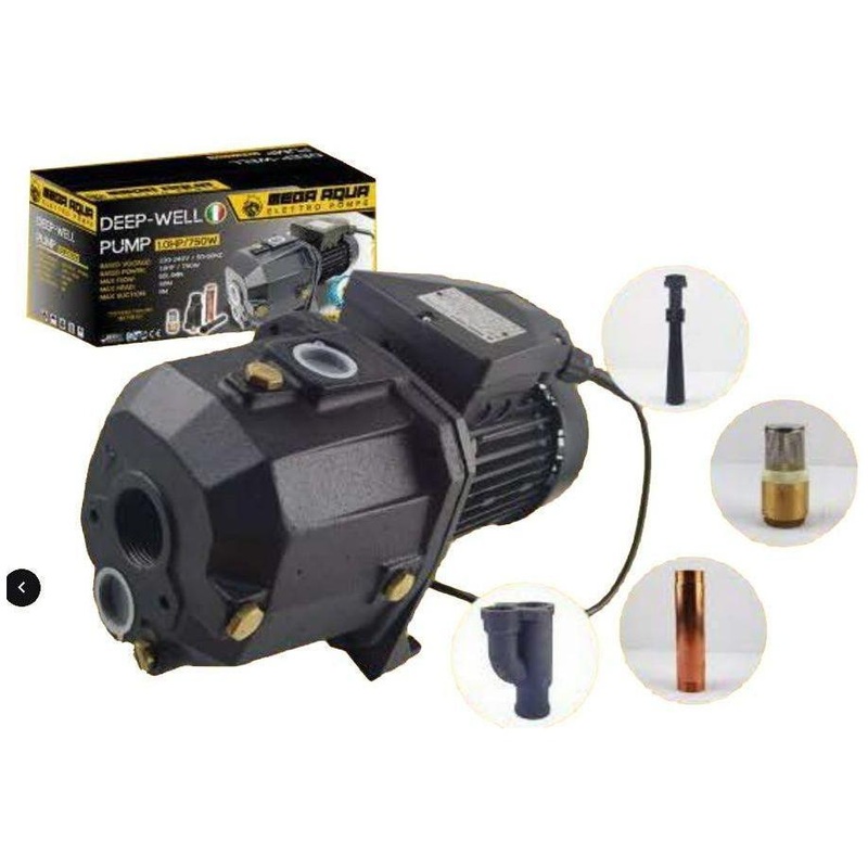 Megatools DP255 Aqua Deep Well Water Pump (Twin Pipe 4")