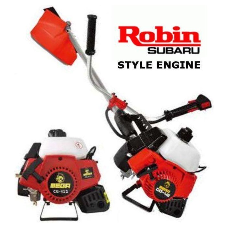 Megatools MCG411 2-Stroke Brush Cutter / Grass Cutter CG411