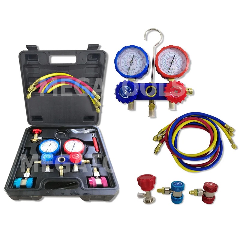 Megatools R134 Manifold Gauge Set Tester