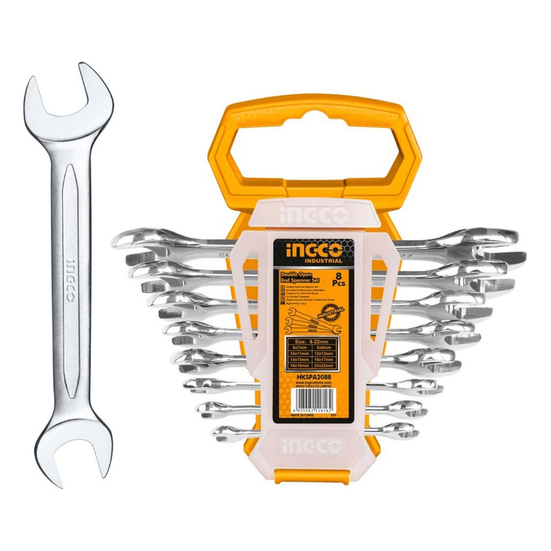 Ingco Double Open End Spanner / Open Wrench Set