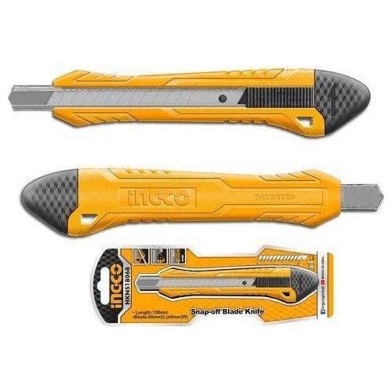 Ingco HKNS18068 Snap-Off Blade Cutter Knife 150mm
