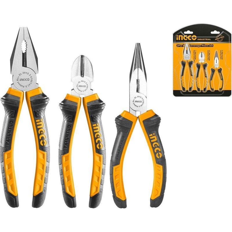 Ingco HKPS08318 3pcs Pliers Set