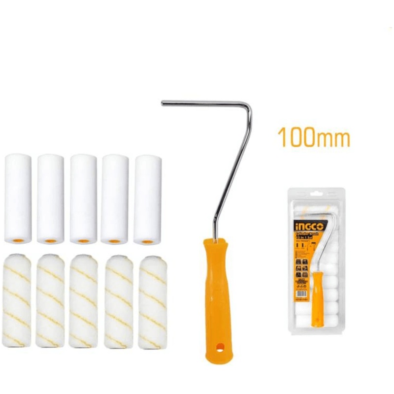 Ingco HKTCB121001 12 in 1 Cylinder Paint Roller Set