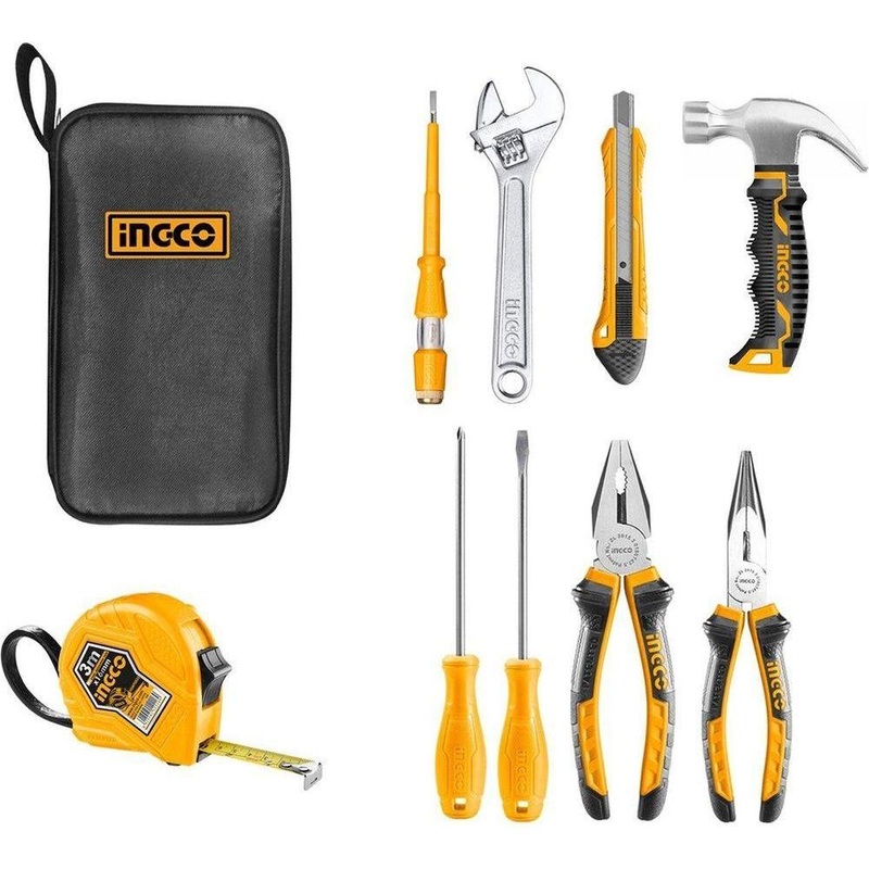 Ingco HKTH10809 9pcs Hand Tools Set