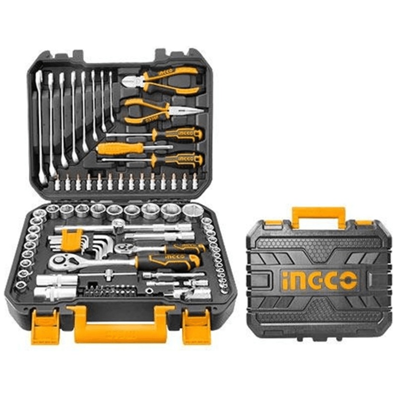 Ingco HKTHP21001 100pcs Hand Tools Set with Case