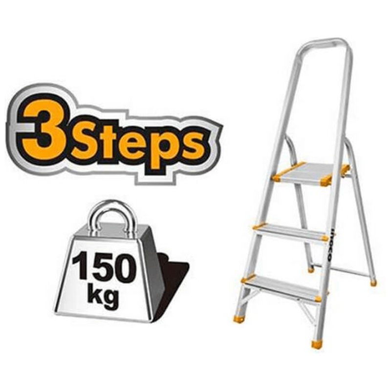 Ingco Household Aluminum A-Type Ladder