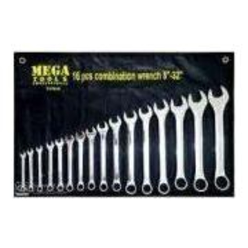 Megatools Combination Wrench Set
