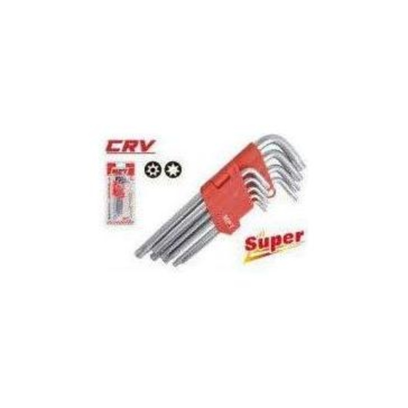 MPT 9PCS TORX KEY HEX SET