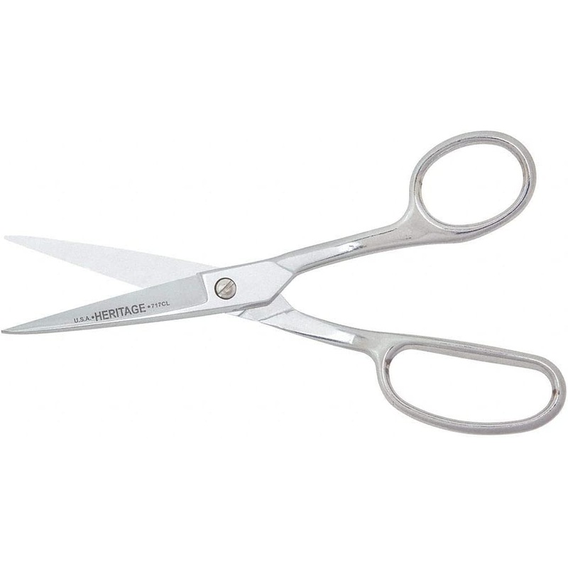 Klein Tools GP717CL Carpet Napping Shear, Curved Handle, Left , 7-7/8"