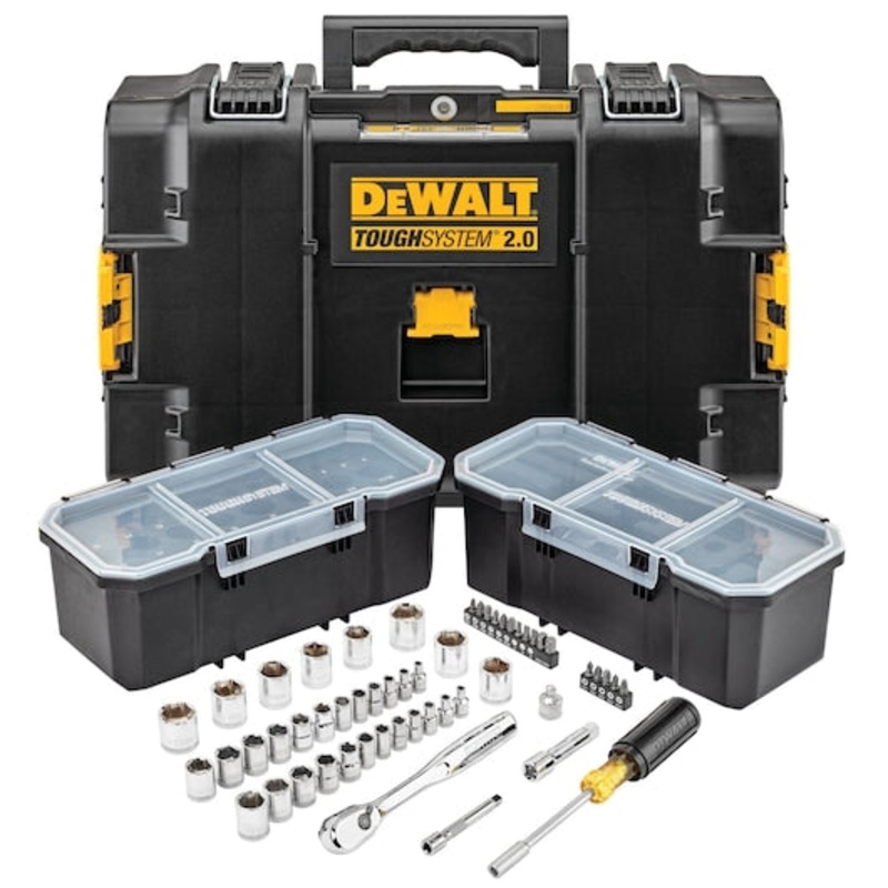 Dewalt DWMT45153 53 Pc. Mechanics Tool Set With Toughsystem 2.0 Toolbox