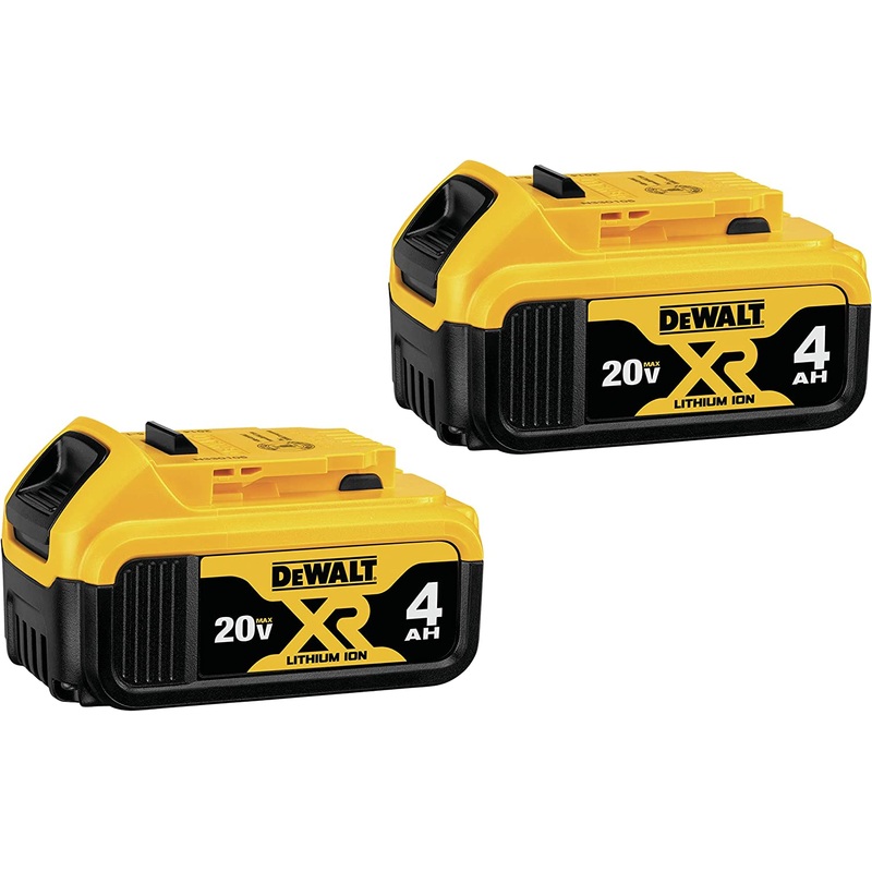 Dewalt DCB204-2 20V Max 4.0 Ah Li-Ion Battery 2-Pk