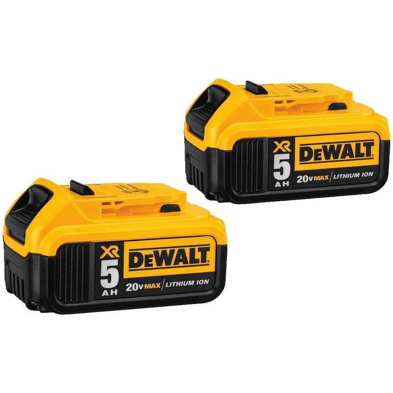 Dewalt DCB205BT-2 20V Max* Tool Connect 5Ah Battery (2 Pk)