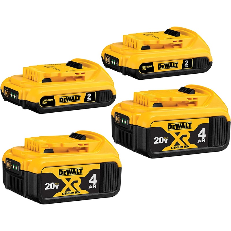 Dewalt DCB324-4 20V Max* Lithium Ion Battery 4-Pack