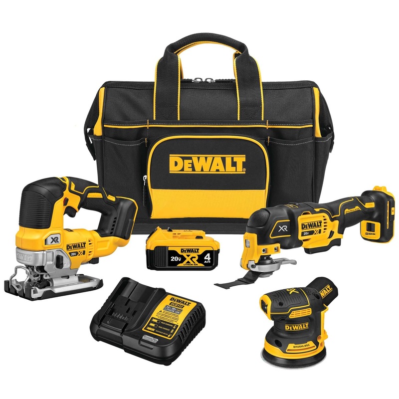 Dewalt DCKSS300M1 20V Max* Xr Brushless 3-Tool Woodworking Kit