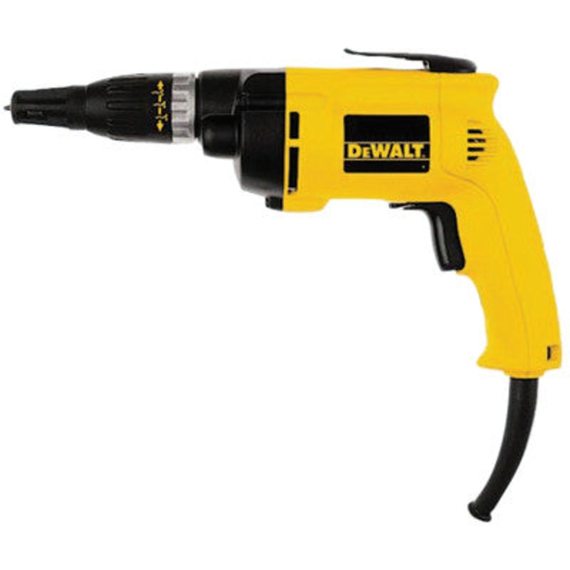 Dewalt DW257 H.D.Vsr Deck/Drywall Screwdriver 6.2Amp-0-25