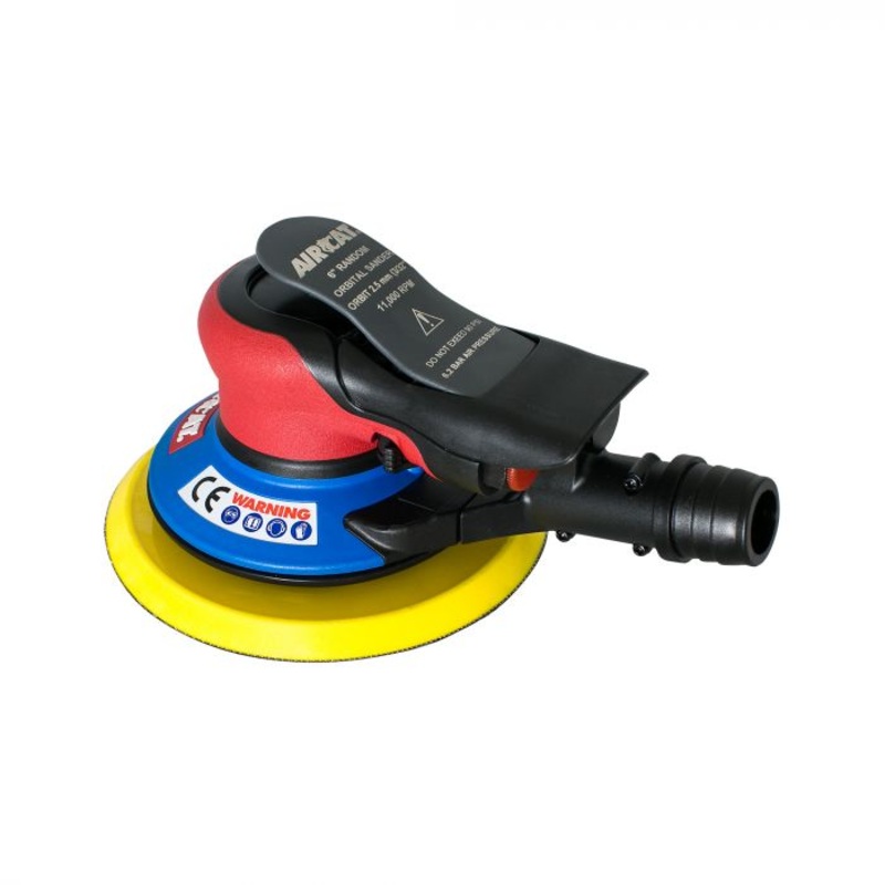 AirCat 6700-6-332SV 6" Self Vacuum Palm Sander 3/32" Orbit