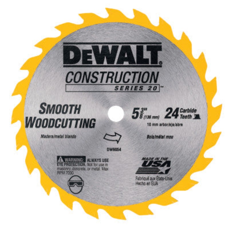 Dewalt DW9054 5-3/8" 24Tpi C.T. Cordle (3 Ea)