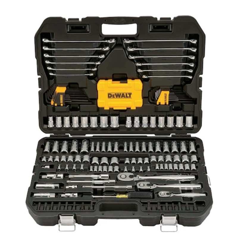 Dewalt DWMT73803 Mech Tool Kit 168Piece Set With Pta Case